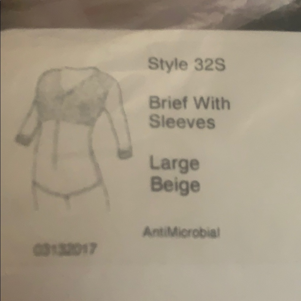 Brief with Sleeves
